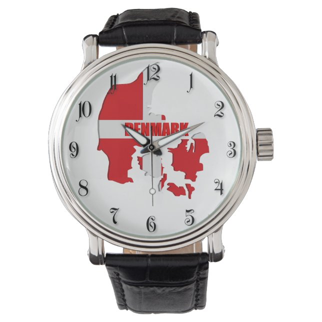 Denmark map watch (Front)