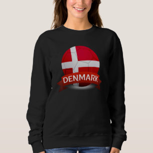 Denmark National Team World Football Soccer Champi Sweatshirt