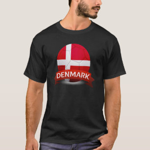 Denmark National Team World Football Soccer Champi T-Shirt