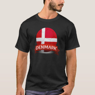 Denmark National Team World Football Soccer Champi T-Shirt