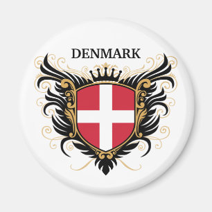 Denmark [personalise] magnet
