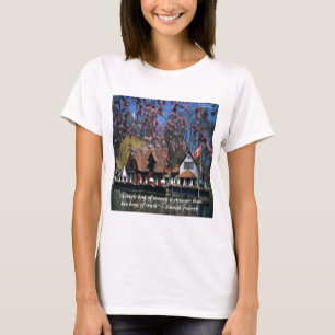 Denmark Photo & Famous Proverb T-Shirt