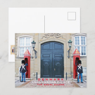 Denmark Royal Guard Postcard! Postcard