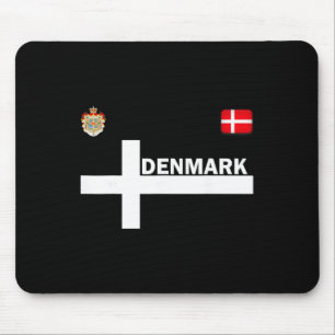 Denmark Shirt-flag Jersey Soccer Tee-travel-footll Mouse Pad