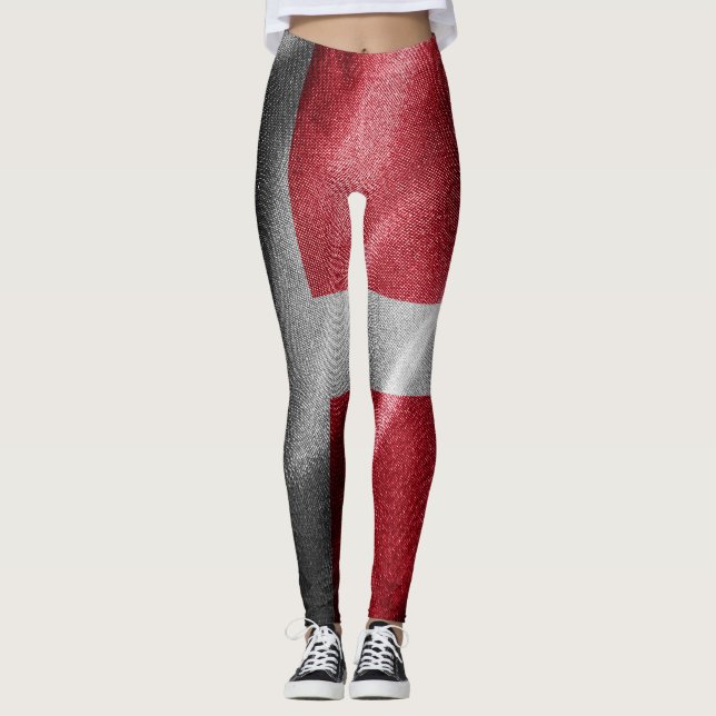 Denmark silk flag leggings (Front)