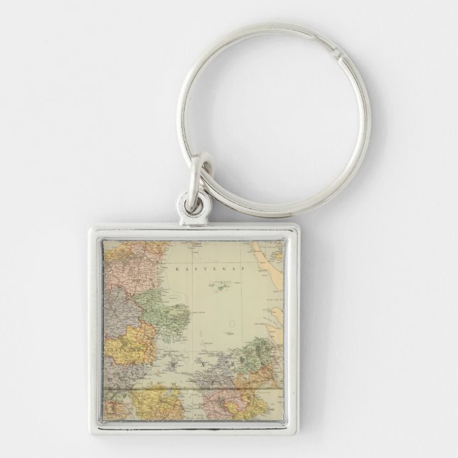 Denmark, Sleswig, Holstein Key Ring (Front)