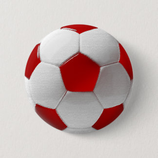 Denmark Soccer 6 Cm Round Badge