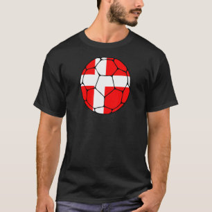 Denmark Soccer Team Supporter Denmark Flag Man T-Shirt