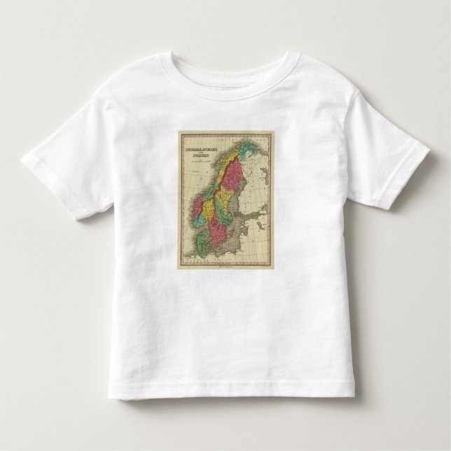 Denmark, Sweden, And Norway Toddler T-Shirt (Front)