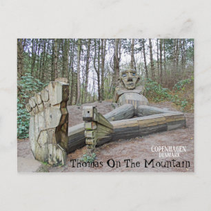 Denmark, Thomas On The Mountain Postcard! Postcard