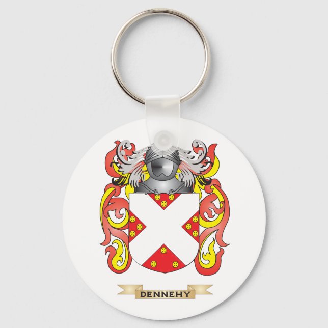 Dennehy Coat of Arms Key Ring (Front)