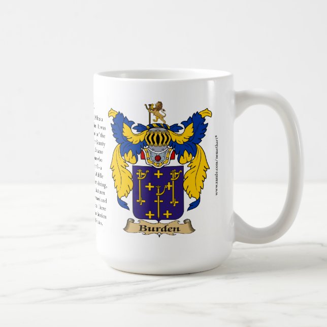 “Denney”“Denney family crest““Denney coat of arms Coffee Mug (Right)