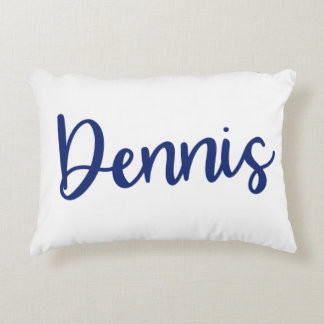 Dennis accent pillow