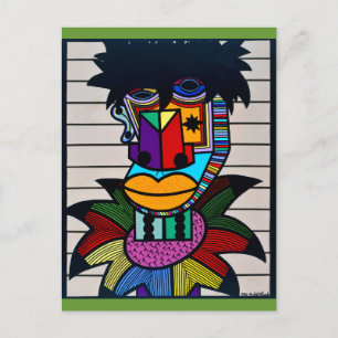 "Dennis Brown" by Ruchell Alexander Postcard