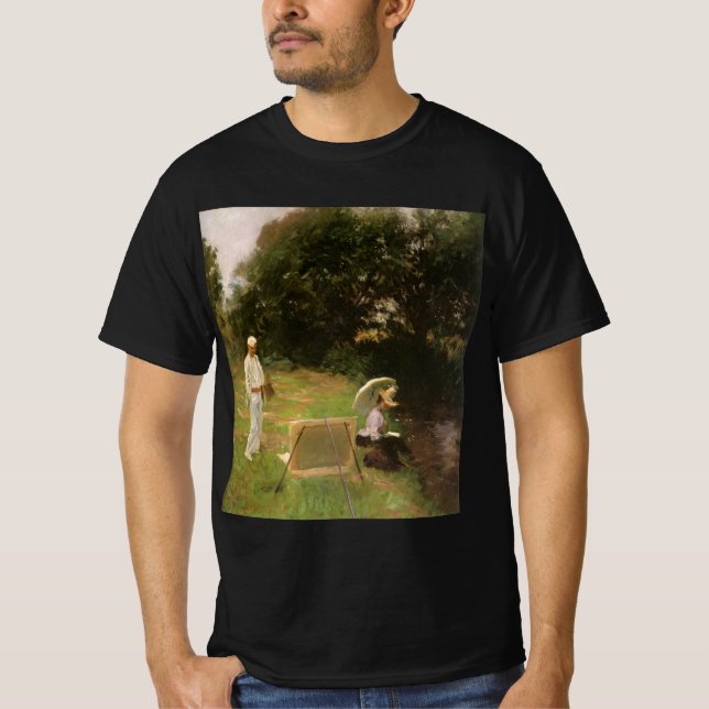Dennis Miller Bunker Painting at Calcot by Sargent T-Shirt (Front)