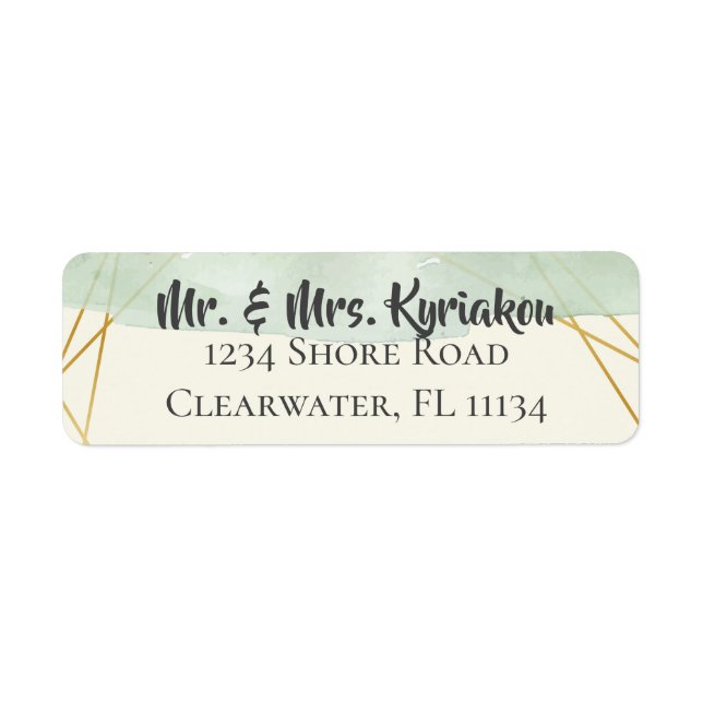 Dennis Return Address Label (Front)
