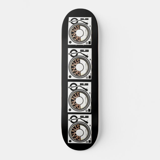 DENNIS TURNTABLE Skateboard (Front)