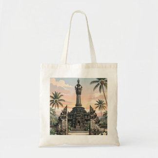 Denpasar Bali Tote Bags