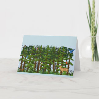 "Dense Forest" Notecards Personalised Stationary