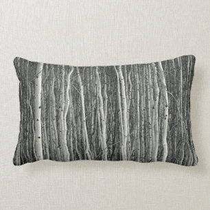 dense woods pillow (aspen tree grove)