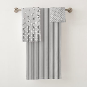 Density Design in Grey - Towel Set