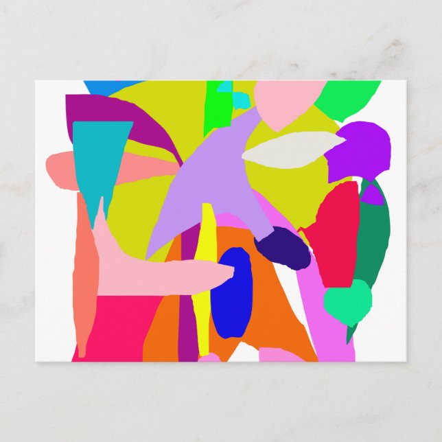 Density Time Consuming Rainforest Animals Postcard (Front)