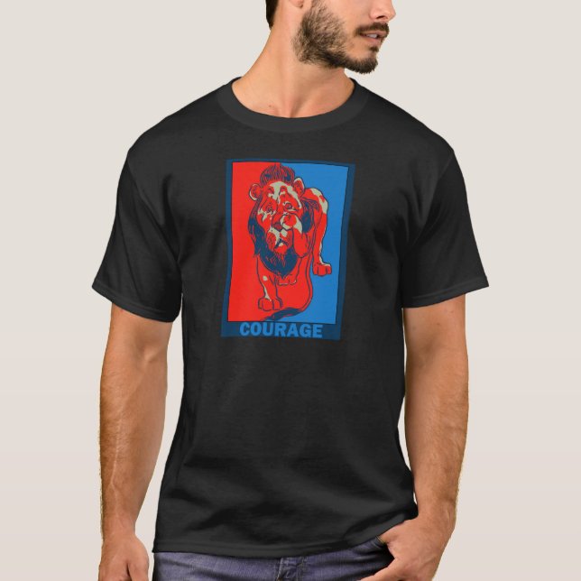 Denslow's Wizard of Oz:: Courage T-Shirt (Front)