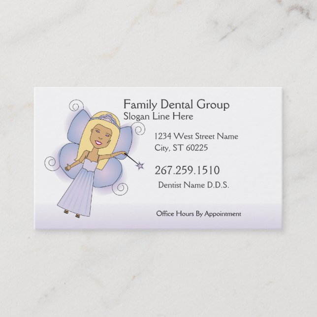 Dental Appointment Card and Business Card (Front)