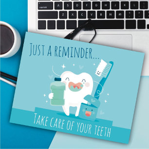 Dental Appointment Reminder Postcard