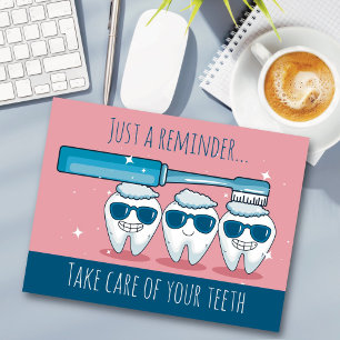 Dental Appointment Reminder Postcard
