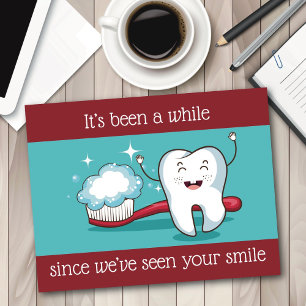 Dental Appointment Reminder Postcard
