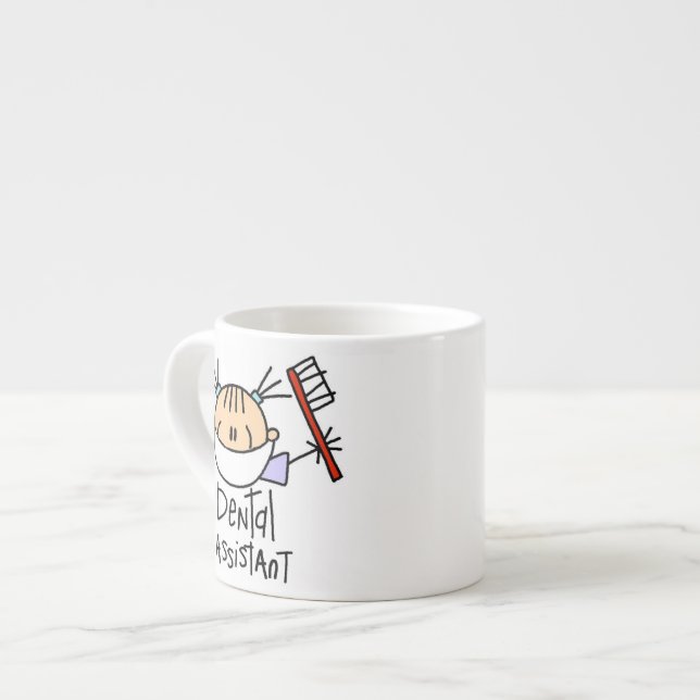 Dental Assistant Espresso Cup (Front Left)