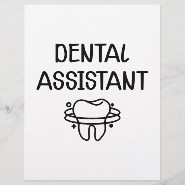 Dental Assistant Flyer (Front)