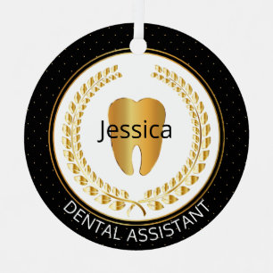 Dental 🦷 Assistant, Hygienist, Student - One Side Metal Tree Decoration