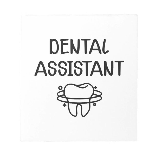 Dental Assistant Notepad (Front)