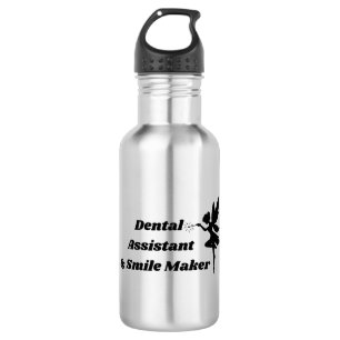 Dental Assistant Smile Maker Stainless Steel Bottl 532 Ml Water Bottle