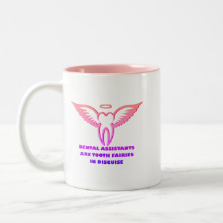 Dental Assistant Tooth Fairy Pink Mug