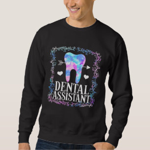 Dental Assistant Tooth Shirt Cute Dentist Assistan