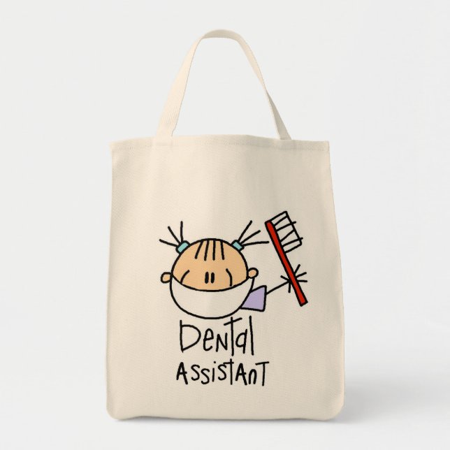 Dental Assistant Tote Bag (Front)