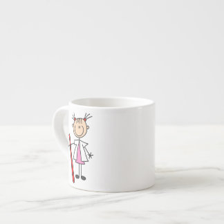 Dental Assistant With Toothbrush Espresso Cup