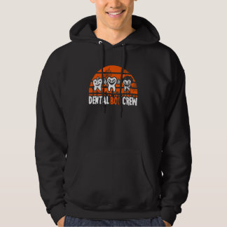 Dental Boo Crew Dentist Halloween Costume Dental S Hoodie