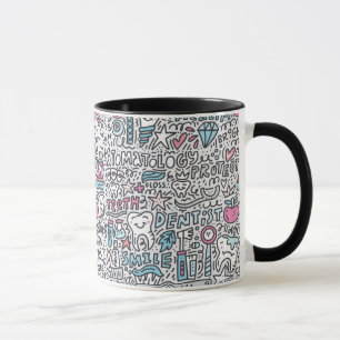 Dental Cartoon Pattern Mug