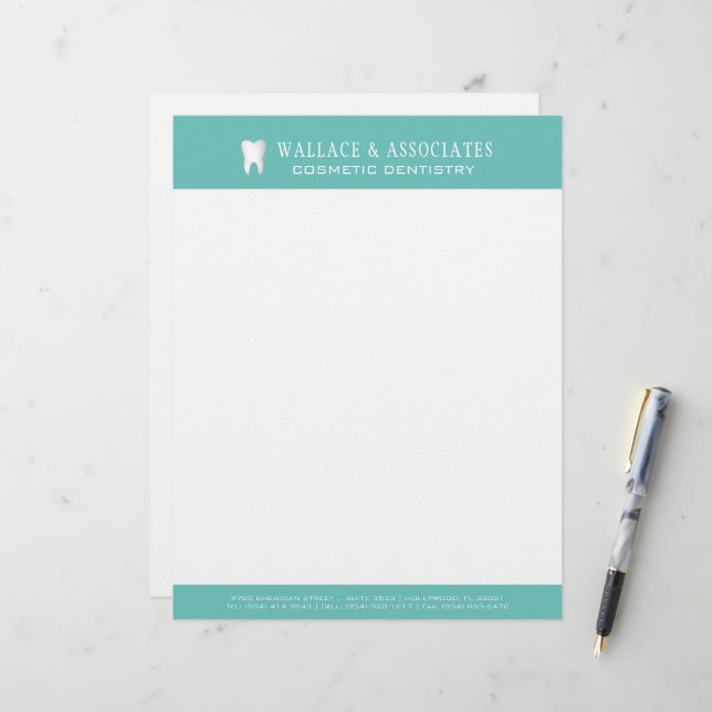 Dental Company Letterhead (Front/Back In Situ)