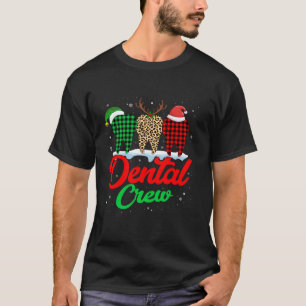 Dental Crew Teeth Dentist Christmas Xmas PJ Pajama T-Shirt
