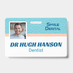 Dental Dentist Clinic Staff ID Badge