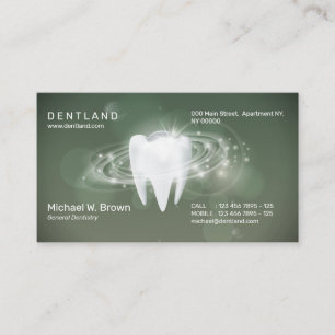 Dental Dentistry Teeth Appointment Business Card