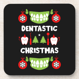 Dental Doctor Xmas Coaster