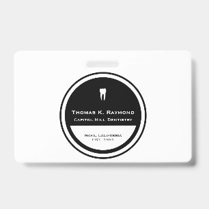 Dental Employee Badge ID Badge