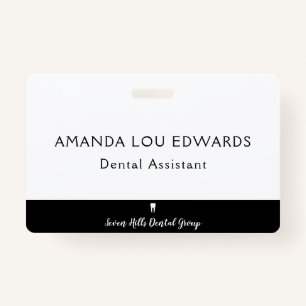 Dental Employee ID Badge