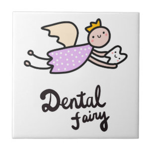 Dental Fairy Ceramic Tile